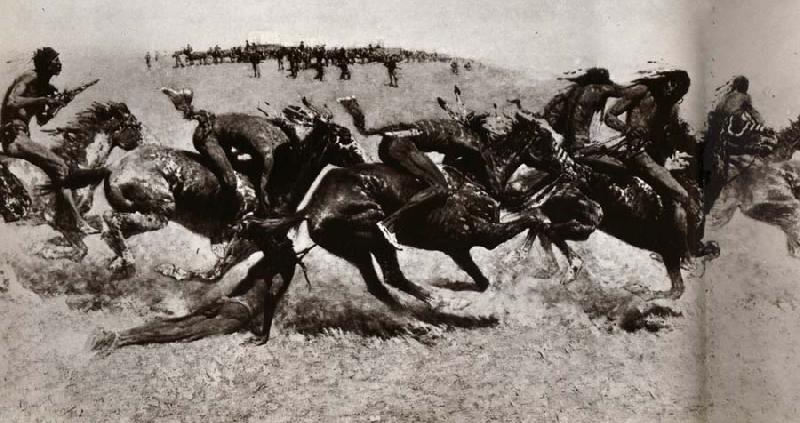 Frederic Remington Indian Warfare